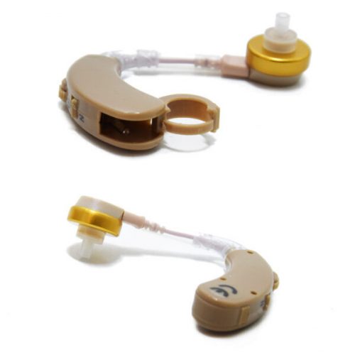 Fülbe dugható hangerősítő készülék – hallókészülék állítható hangerővel, különböző méretű füldugókkal