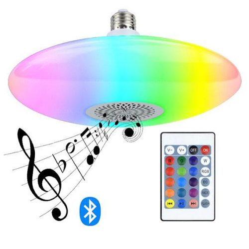 Bluetooth RGB UFO lámpa hangszóróval és távirányítóval – 48W