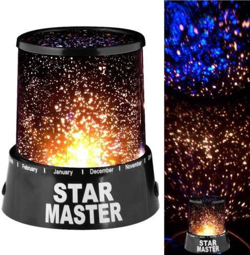  STAR MASTER – csillagfény LED lámpa, éjszakai fény, csillagfény projektor 