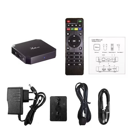  X96 Mini Android 7.1.2 Smart TV Box - tv okosító / 4K video, H.264, WiFi