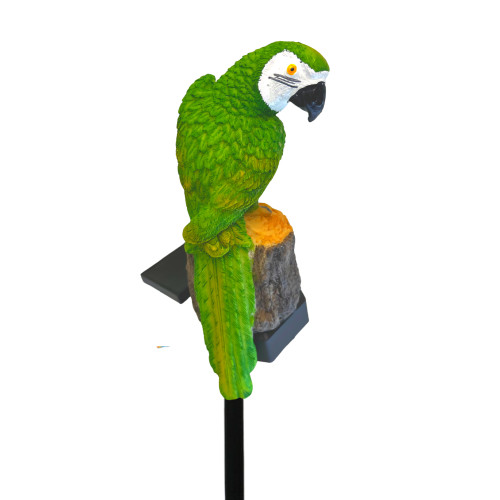 Napelemes LED egzotikus ara papagáj lámpa - alkonykapcsolóval