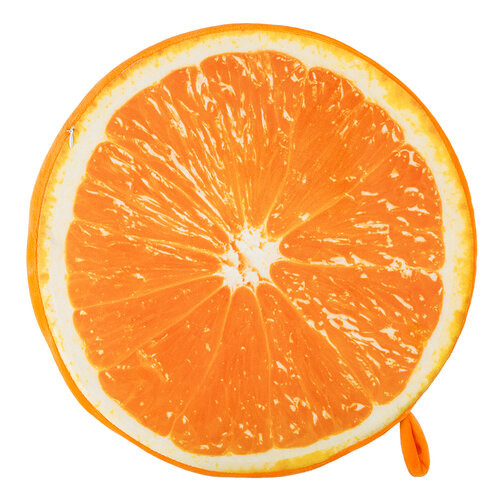 Narancs kör alakú székpárna, 40 cm